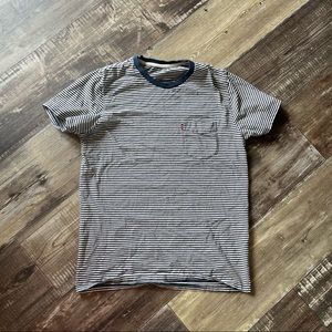 Levi striped shirt. Size M